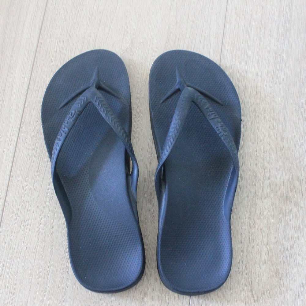 Archies Black Flip Flops
